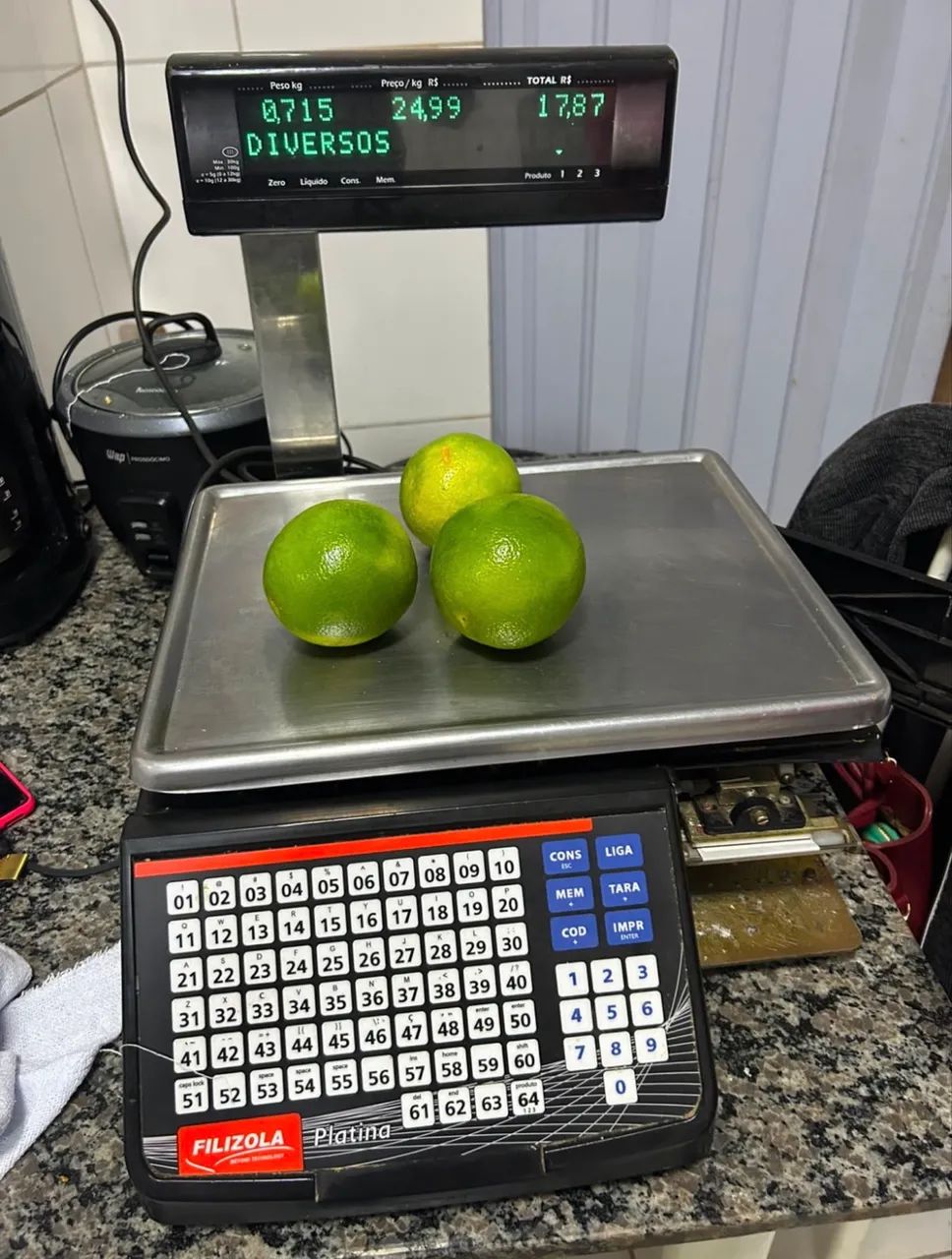Balança filizola platina