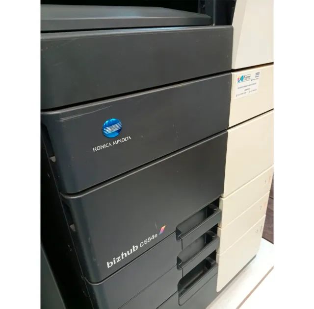 Impressora Multifuncional Konica Minolta Biz hub C554e com Unidade de Encadernação - Foto 2