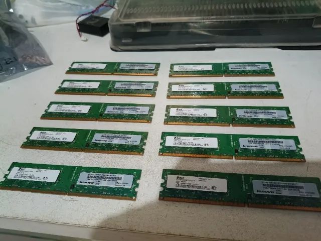 10 Memorias 1GB DDR2 - Foto 2