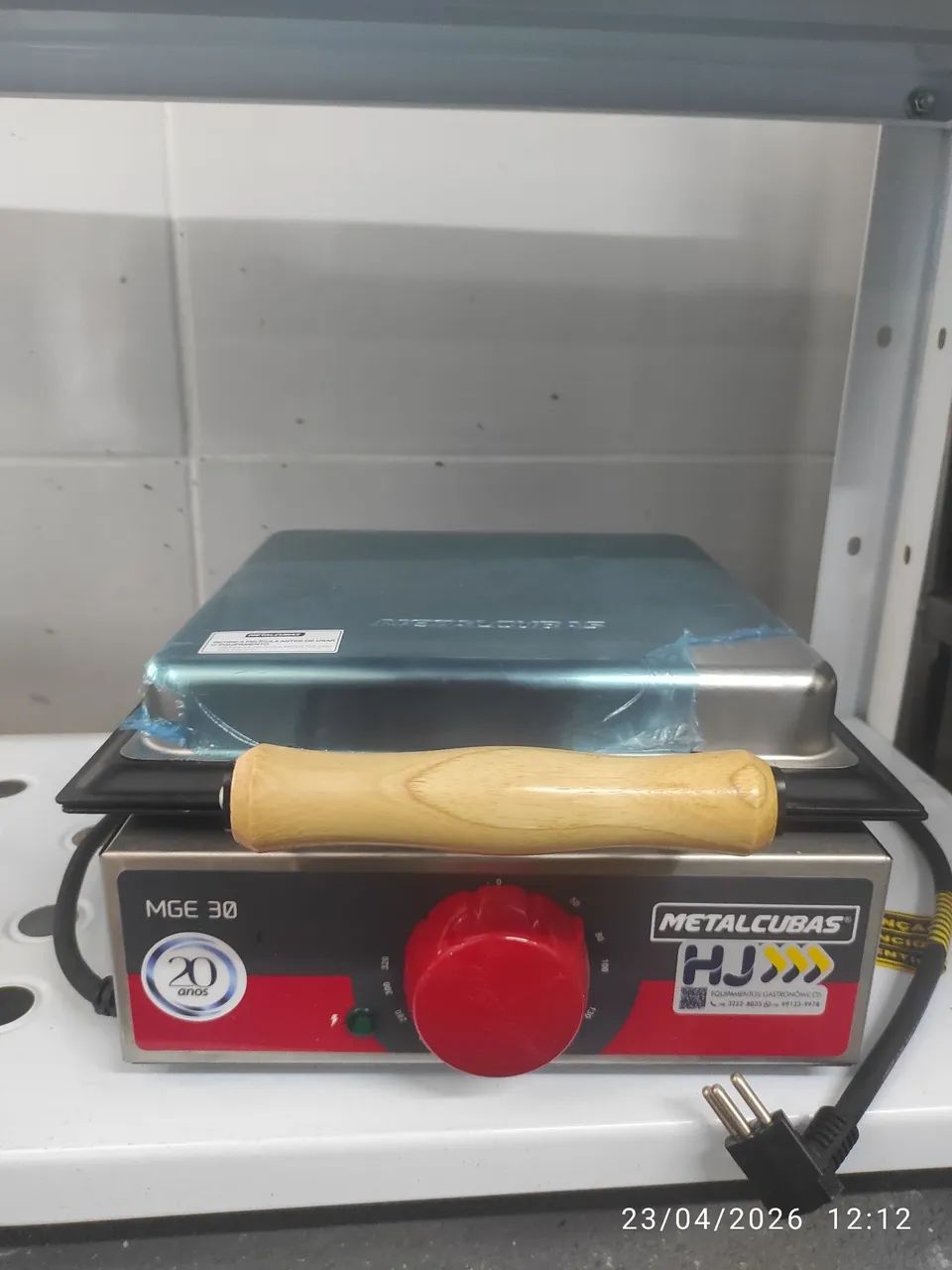 Bh prensa elétrica metalcubas 30cm 