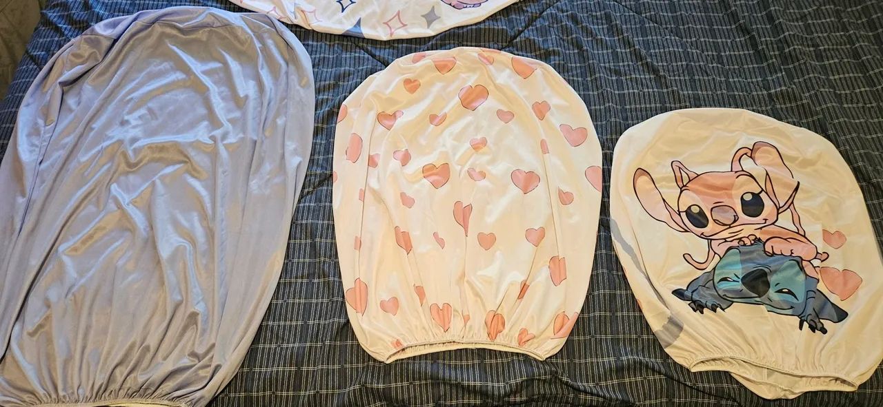 Capas de painel redondo e de Cilindros Stitch e Angel - Foto 3