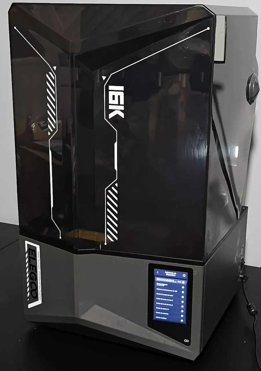 Impressora 3d Resina Elegoo + Secadora uv Anycubic