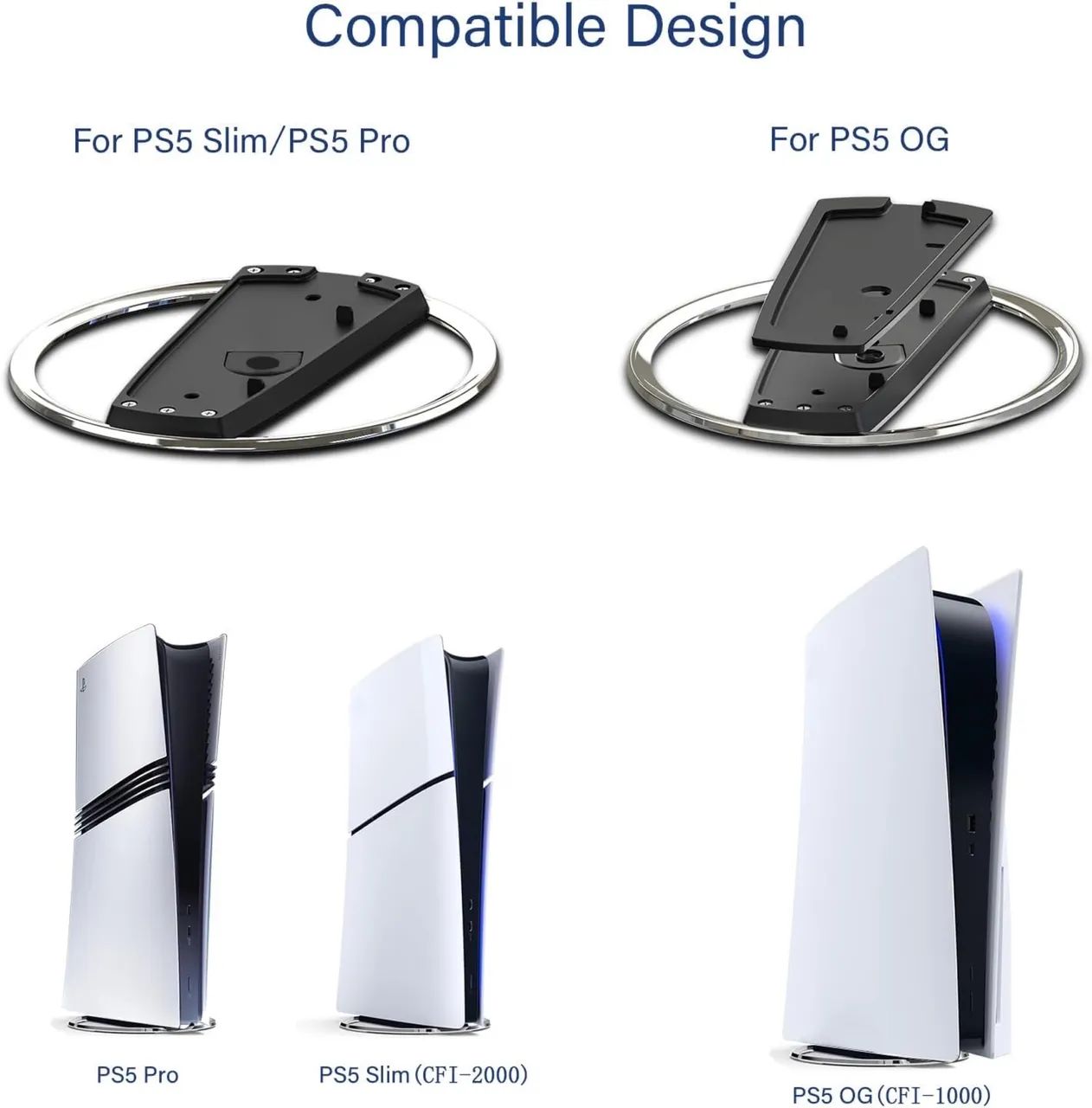 Suporte Base Vertical PS5 / PS5 Slim  - Foto 2