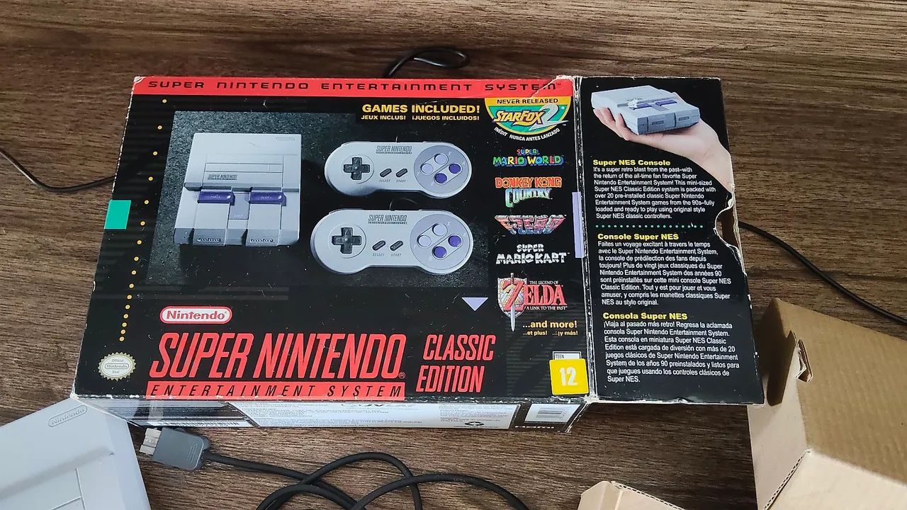 Super Nintendo Classic Edition Usado - Consoles de Vídeo Game