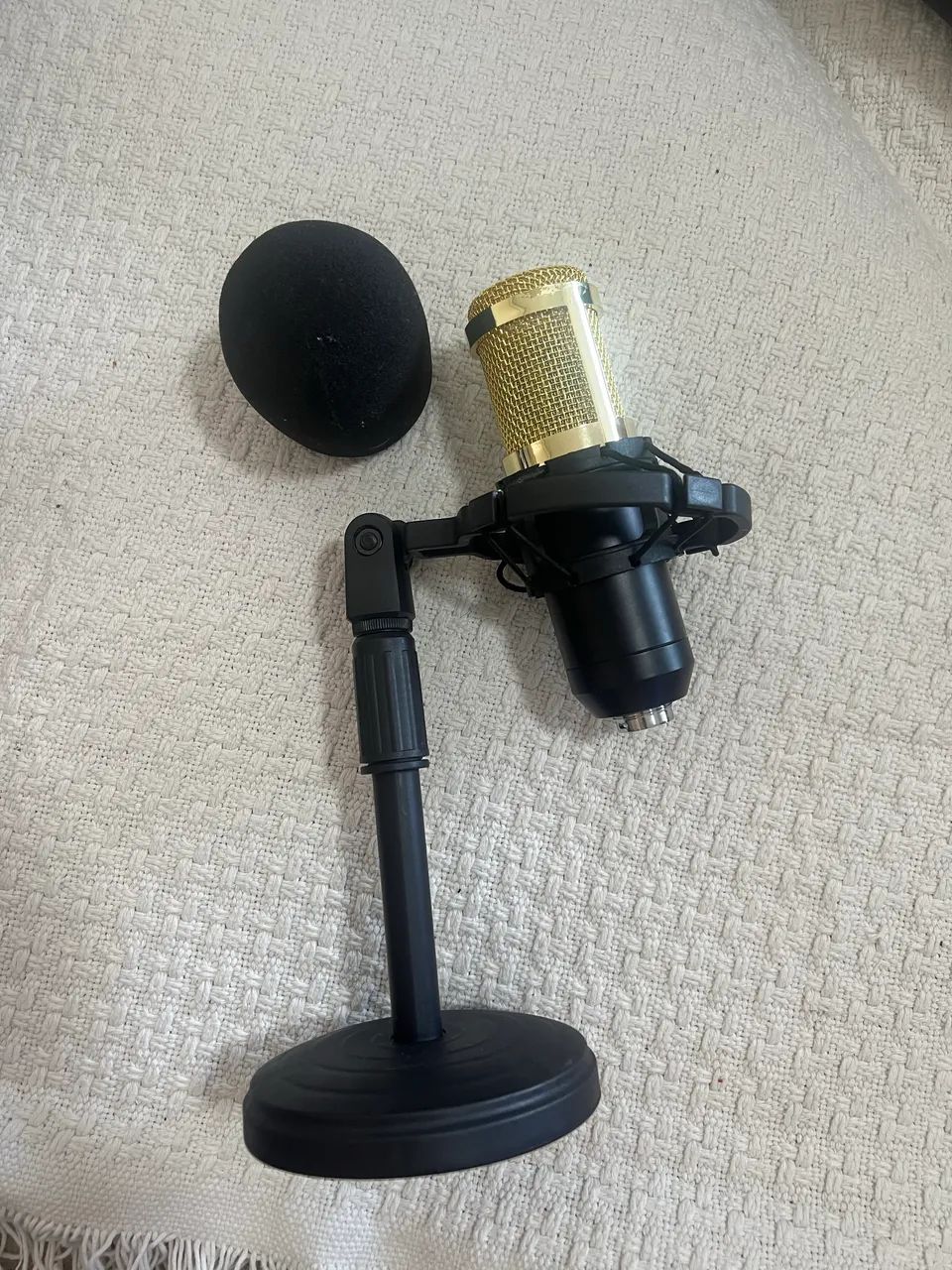 Microfone Condensador Profissional Knup