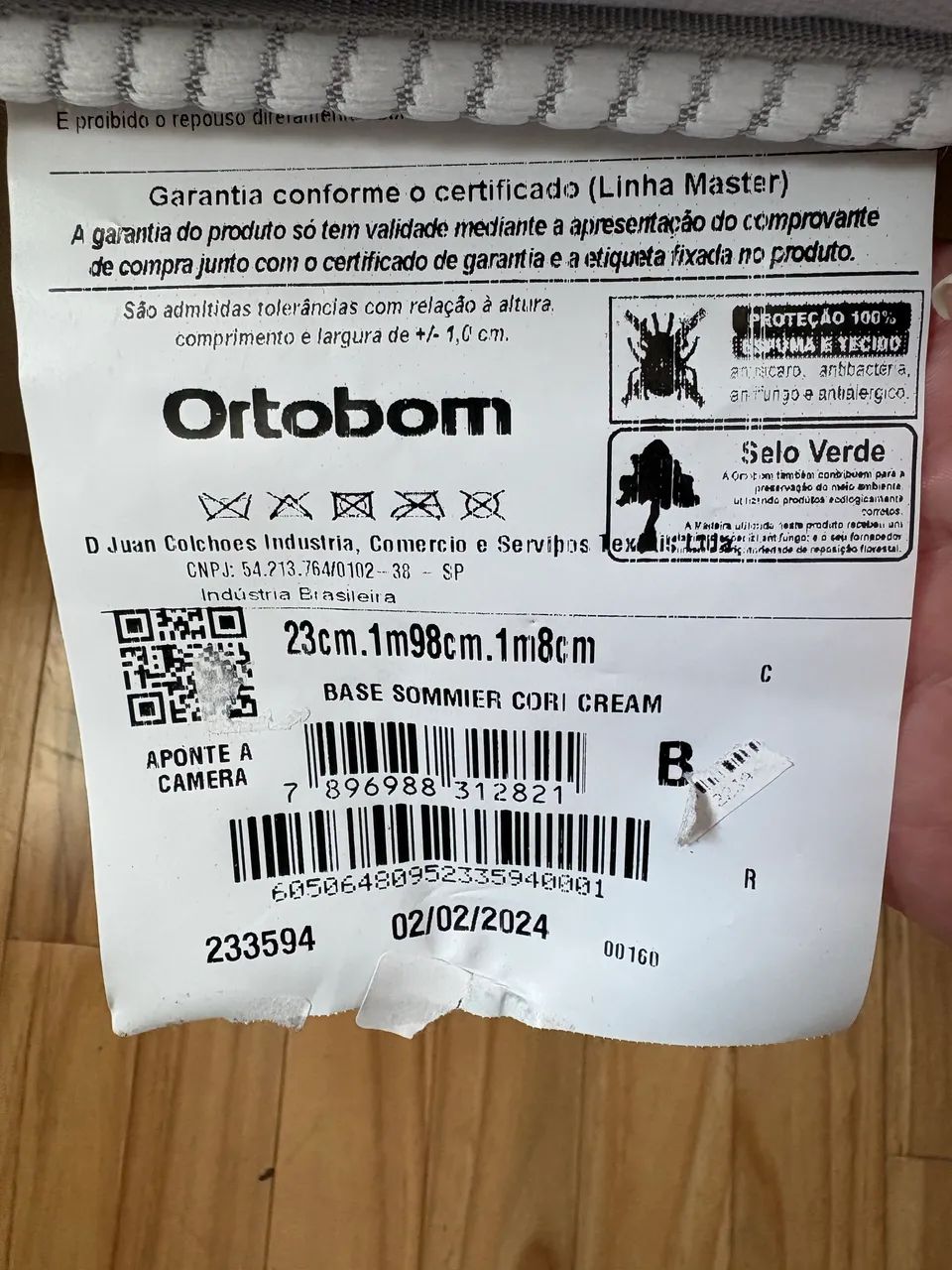 Cama Box viúva 
