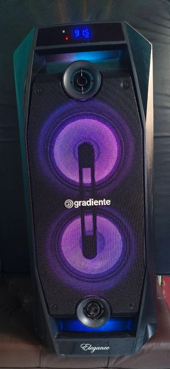 Caixa Amplificada Gradiente Elegance 500w - Foto 4