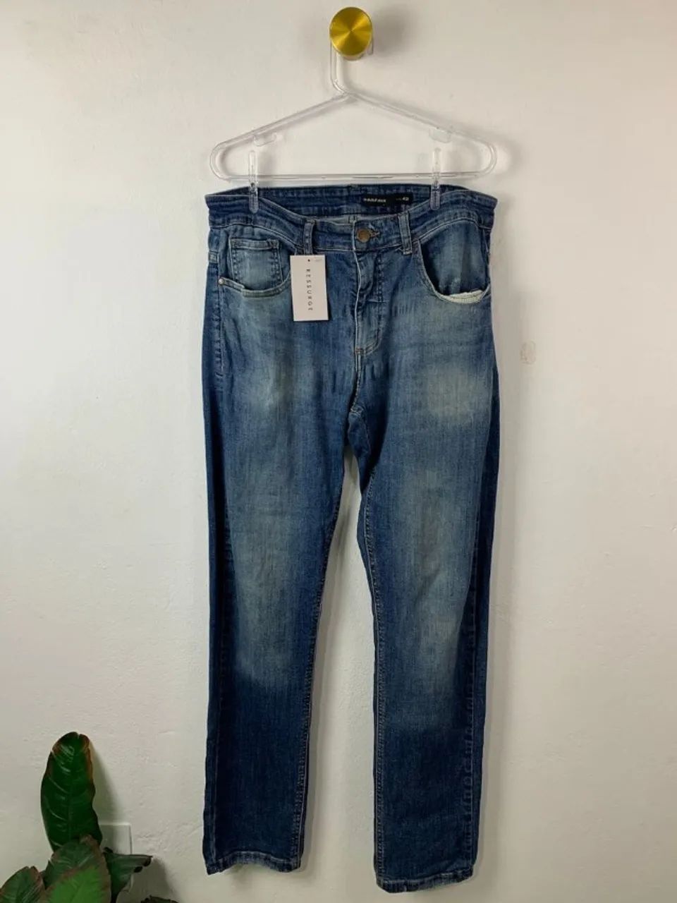calça jeans masculina marfinno 42