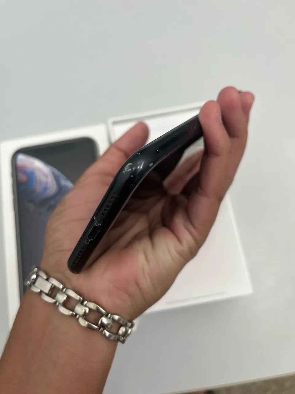 iPhone XR funcionando perfeitamente + capinhas de brinde - Foto 4