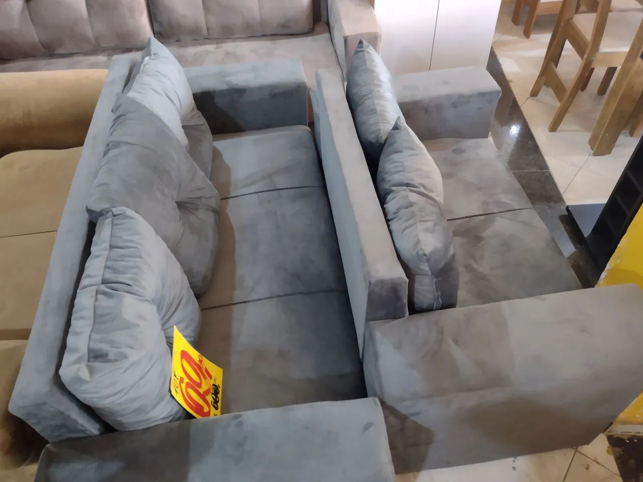 Conjunto de sofá 2 e 3 lugares  - Foto 4