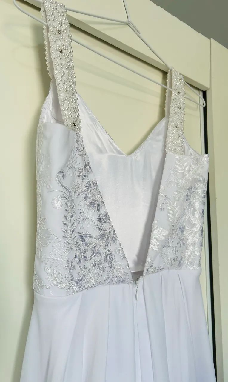 Vestido de noiva, único uso - Foto 2