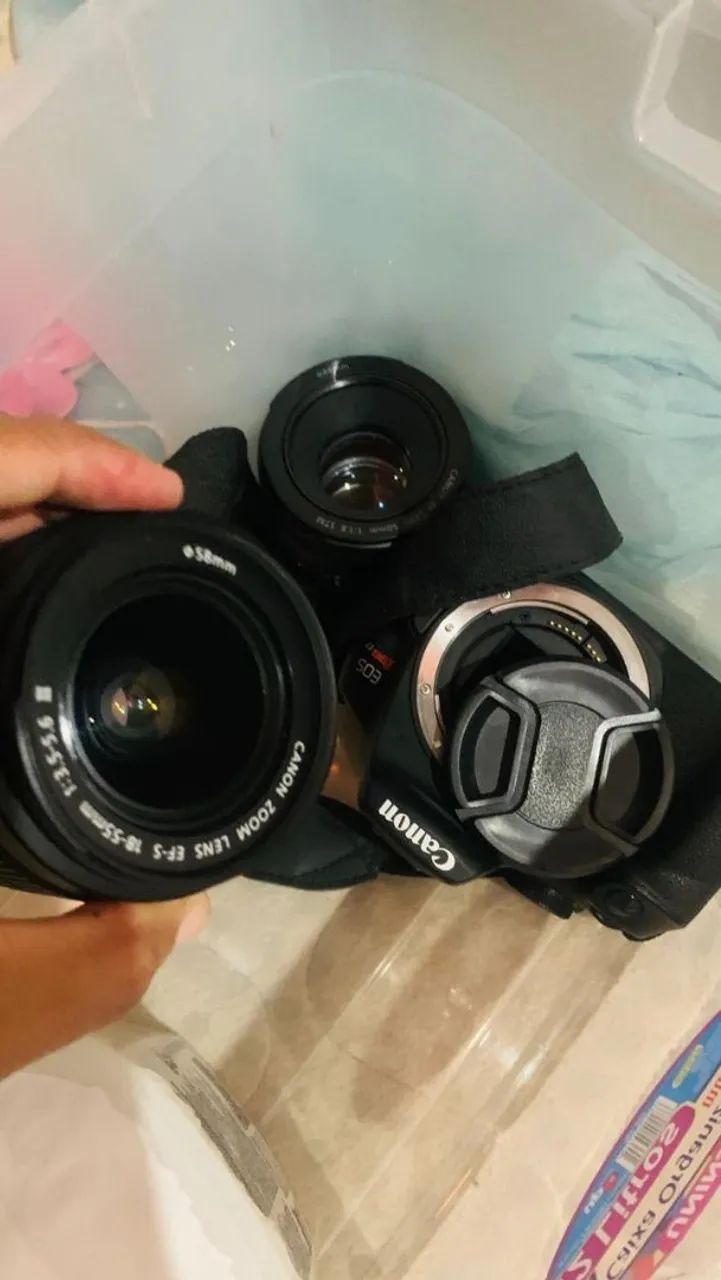 CÂMERA T7 SEM DEFEITO- Lentes - Foto 5