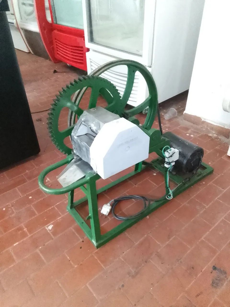 Engenho de cana com motor com rolos de inox  - Foto 2