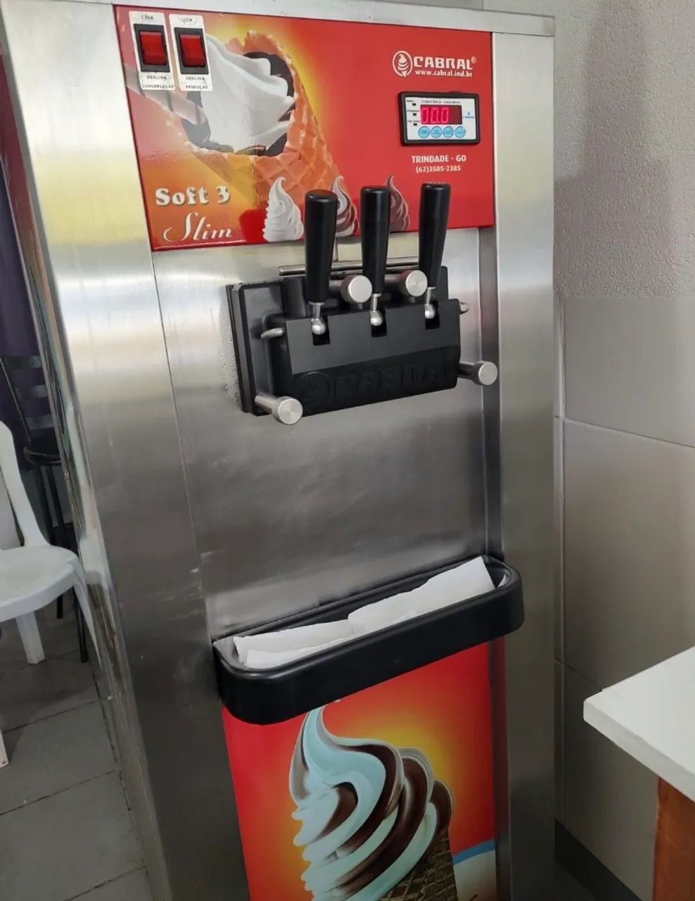 Máquina de sorvete  - Foto 3