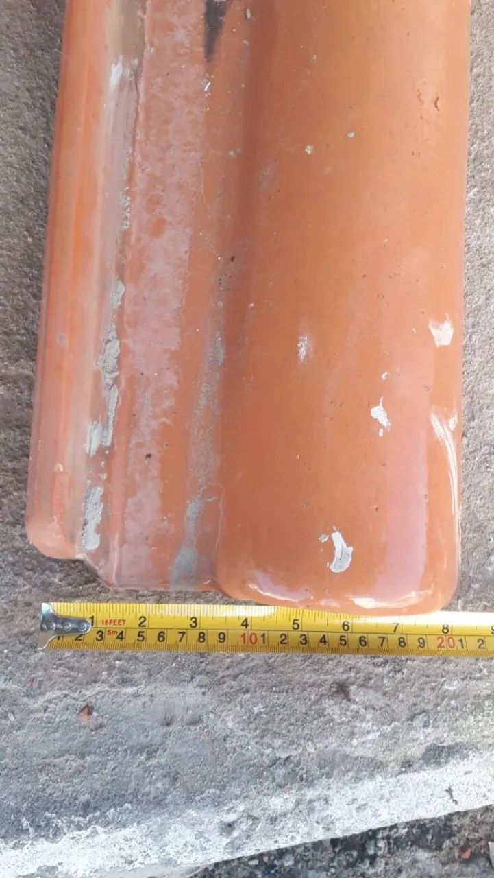 Telha portuguesa esmaltada cerâmica cejatel  - Foto 3