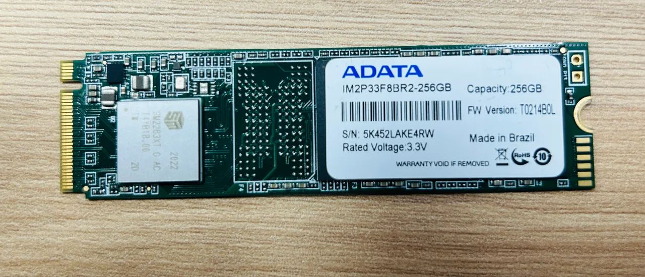 SSD Adata M.2 NVMe 256GB