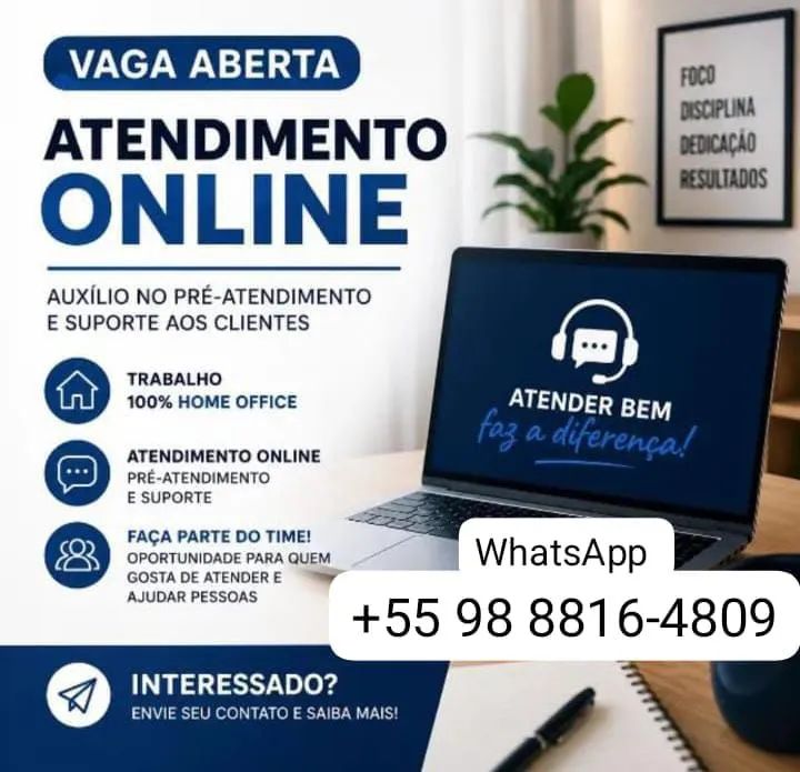 Vaga para ajudante Office
