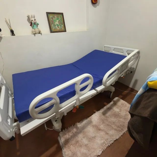 Cama Hospitalar Elétrica Mercedes Imec 8 Movimentos - Excelente Estado
