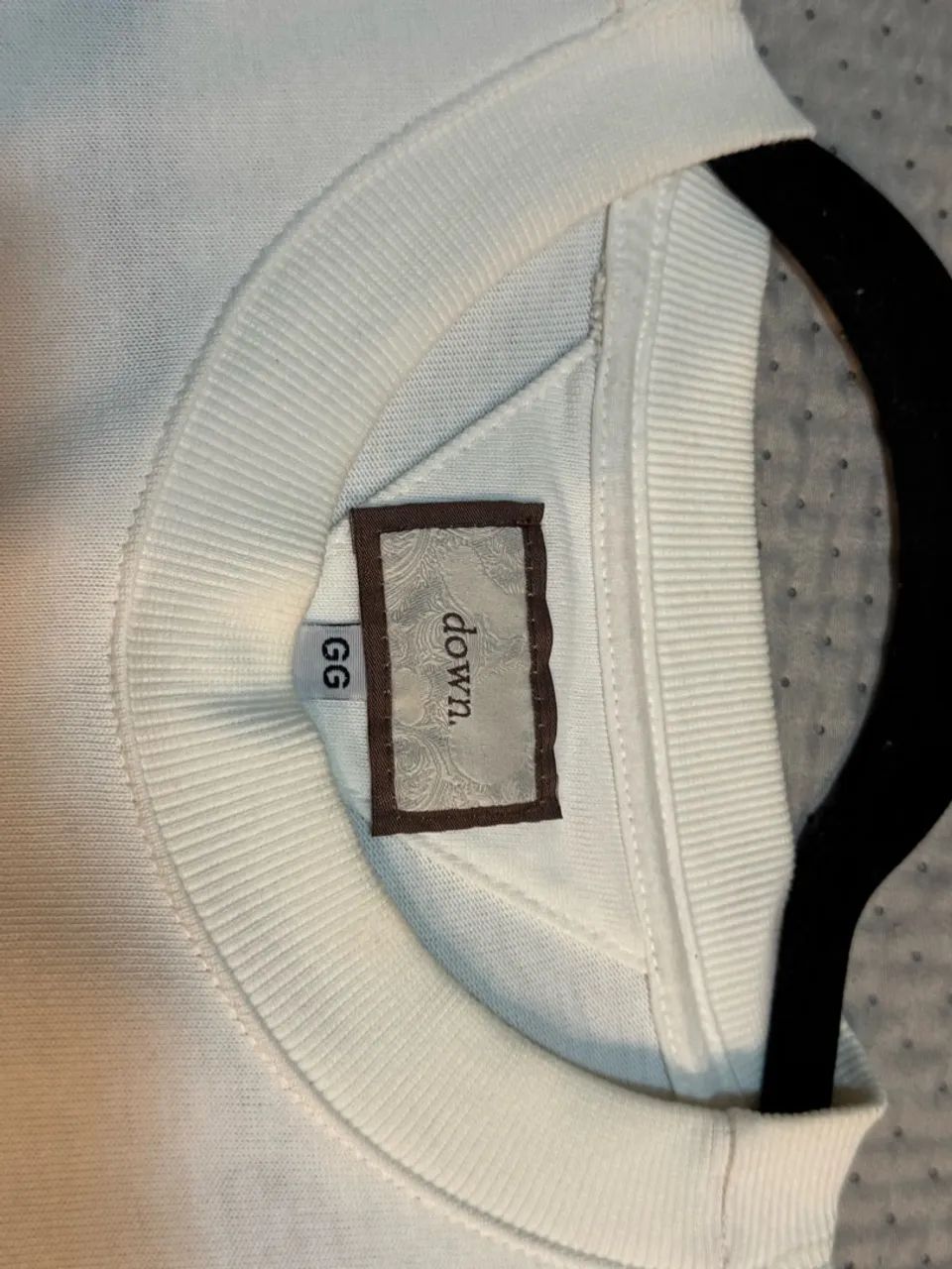 Camiseta boxy - Down Jacquards - Foto 2