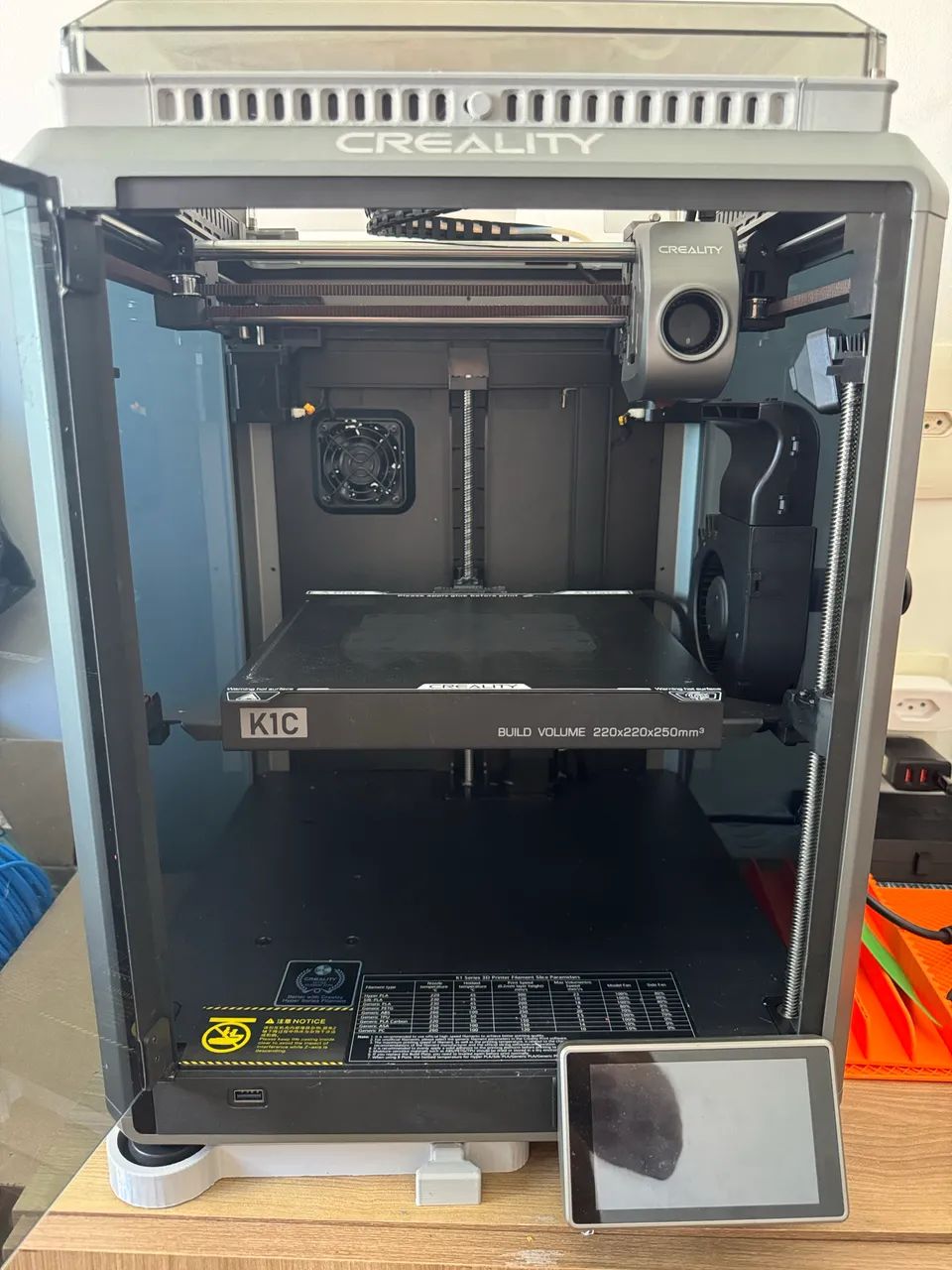 Impressora 3D Creality K1C 600mm/s Nivelamento Automático Bivolt - Foto 5