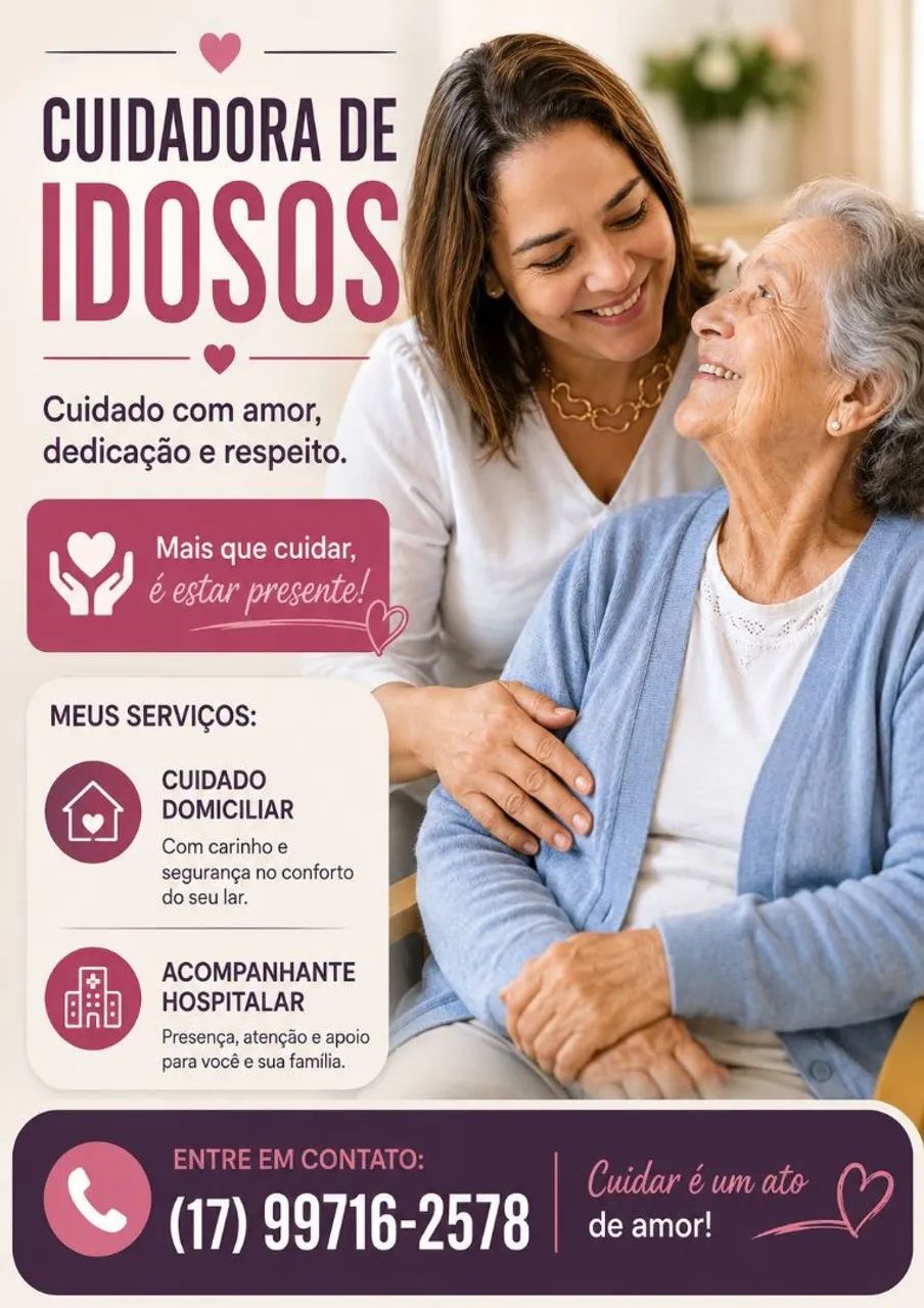 Cuidadora de idosos 