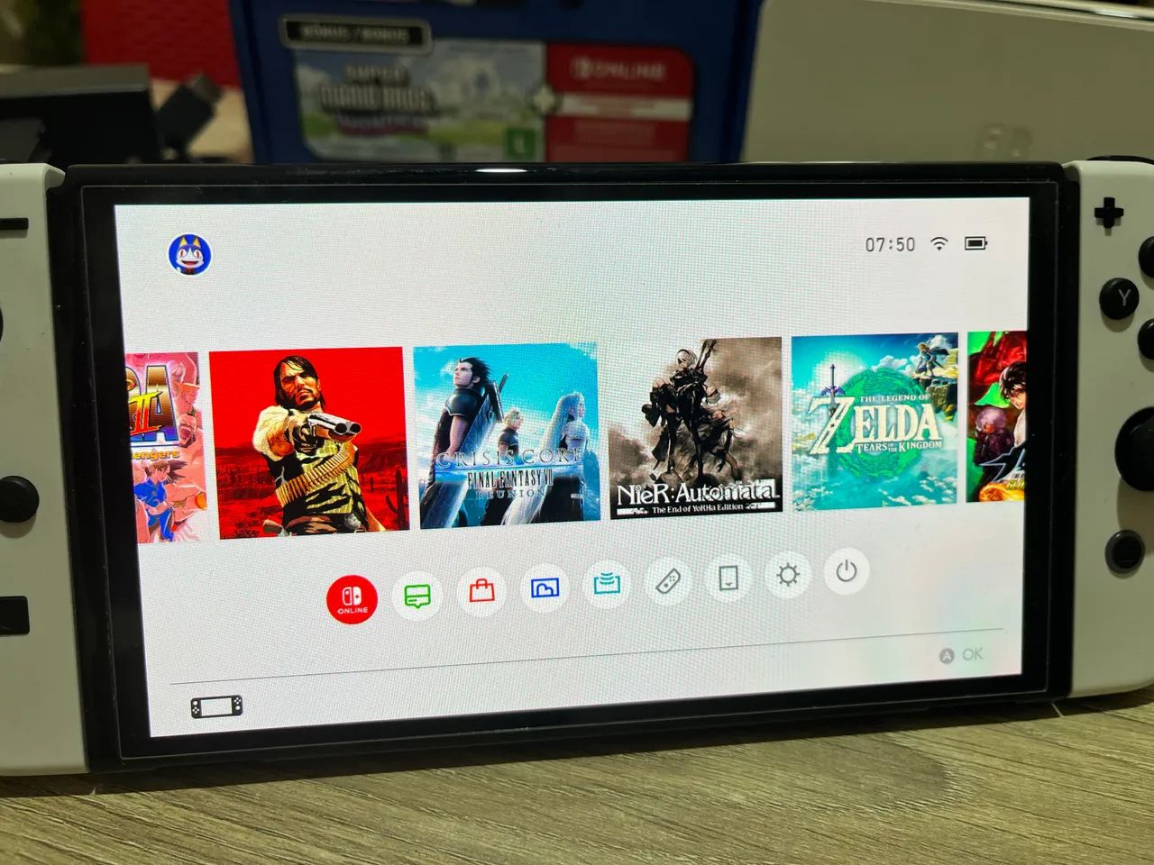 Nintendo Switch Oled 256Gb Desblok - Foto 3