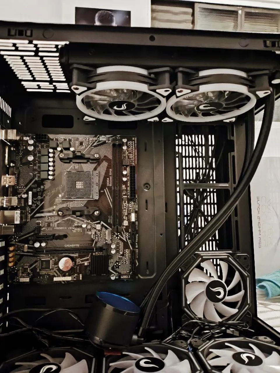 Walter cooler Black 240MM RGB rise mode - Foto 5