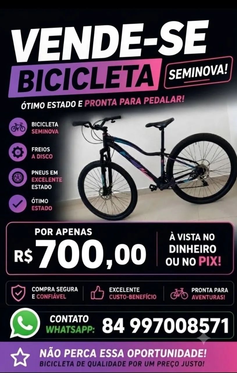 Biscleta seminova 
