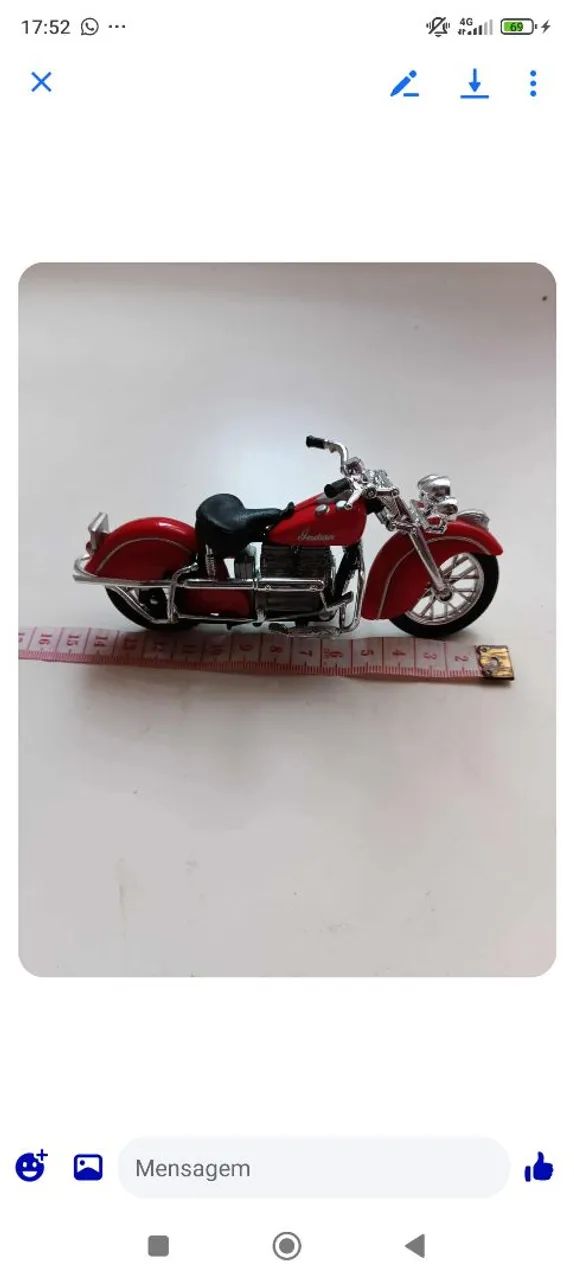 Mini motocicleta de coleção  - Foto 3