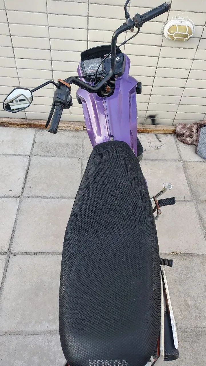 Moto pop100 para vender tem multas  - Foto 3