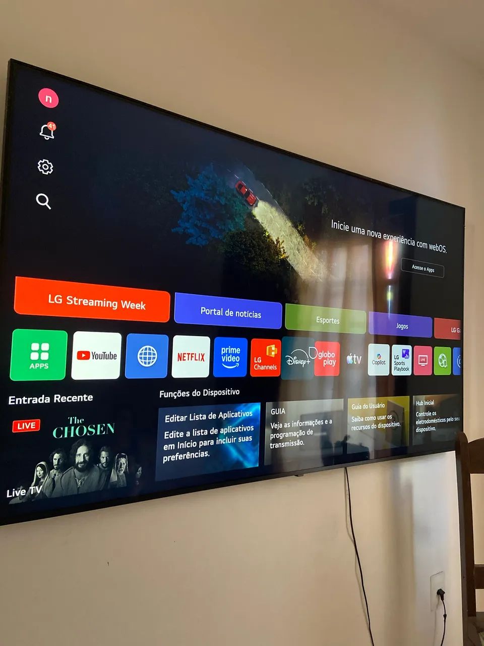 Smart tv 75 polegadas com nota fiscal  - Foto 3