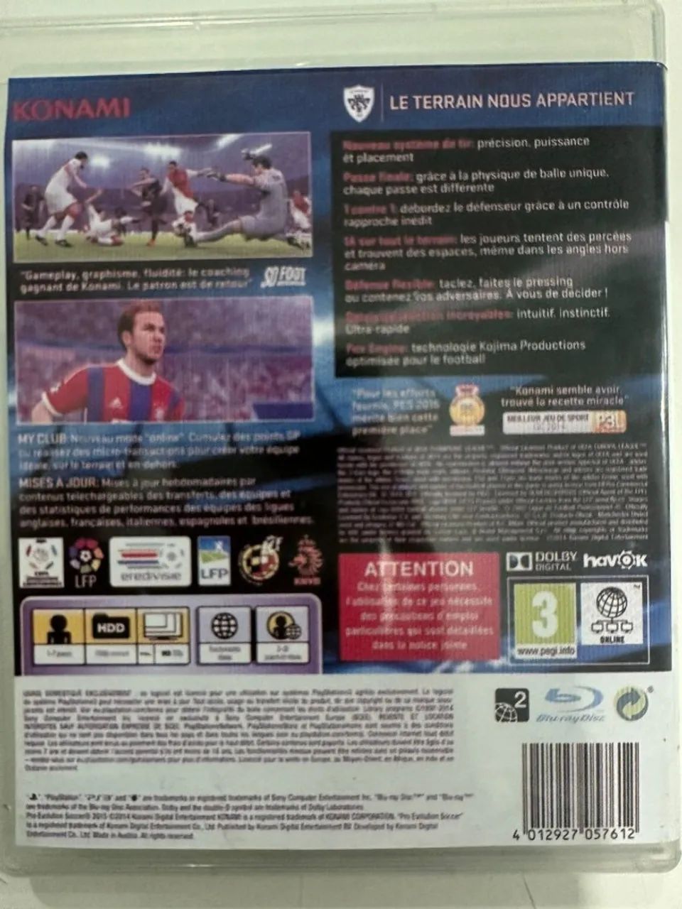 Pes 2018 Playstation 3 Mídia Física - Jogos de Vídeo Game - Barra