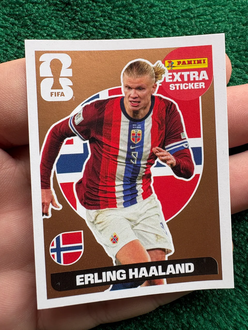 Figurinha Haaland - Legend Bronze - Copa do Mundo 2026 - Hobbies e