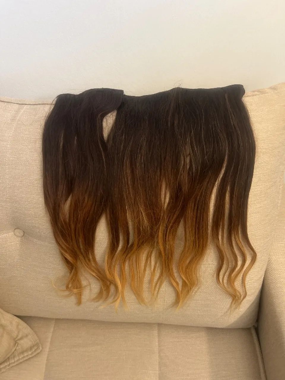 Vendo cabelo humano morena iluminada tic tac *