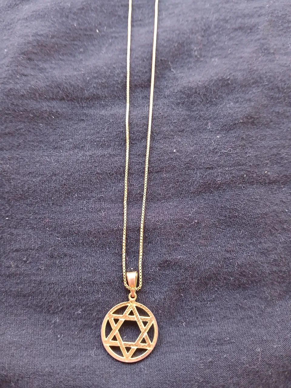 Cordão banhado a ouro 