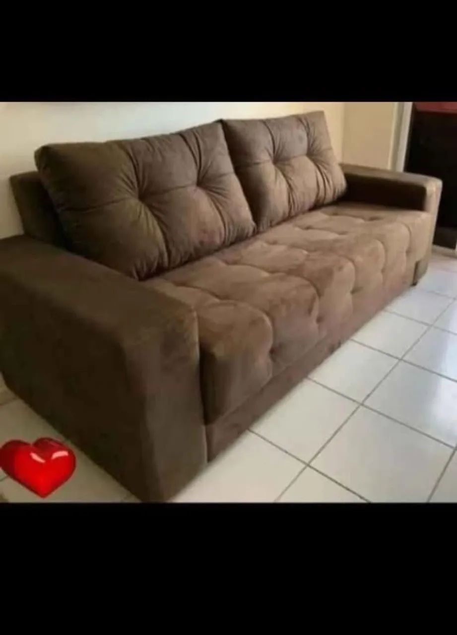 Sofá vitoria, novos de fábrica  - Foto 3