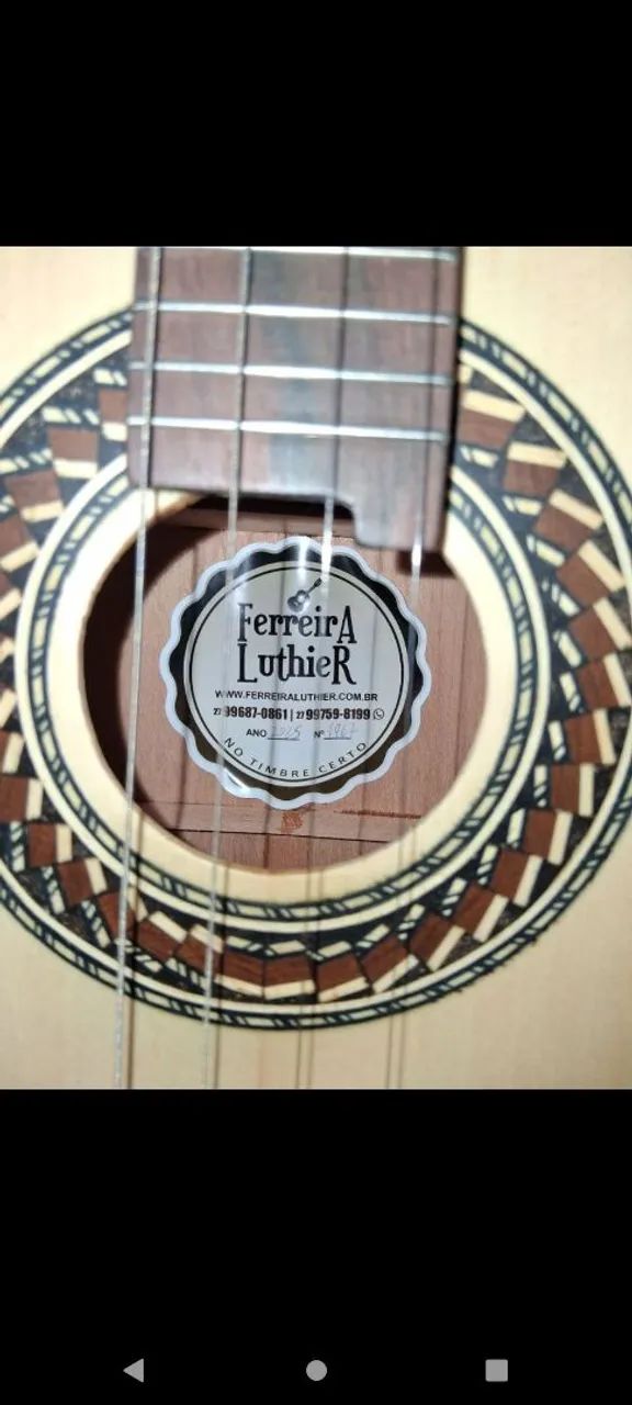 Cavaquinho Super Luxo Cedro  - Foto 3