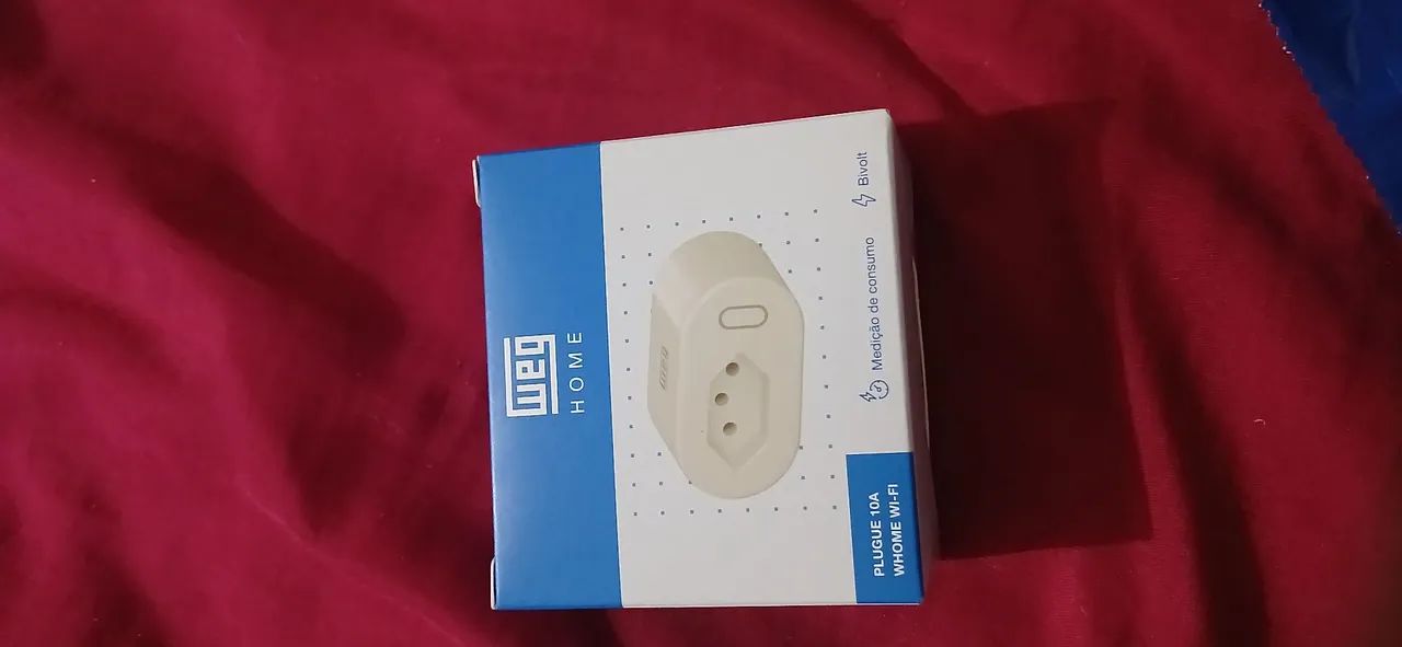 Plugue Inteligente Wi-Fi WEG 10A
