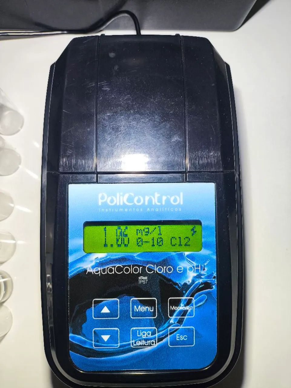Policontrol colorímetro digital usado funcionando perfeitamente 