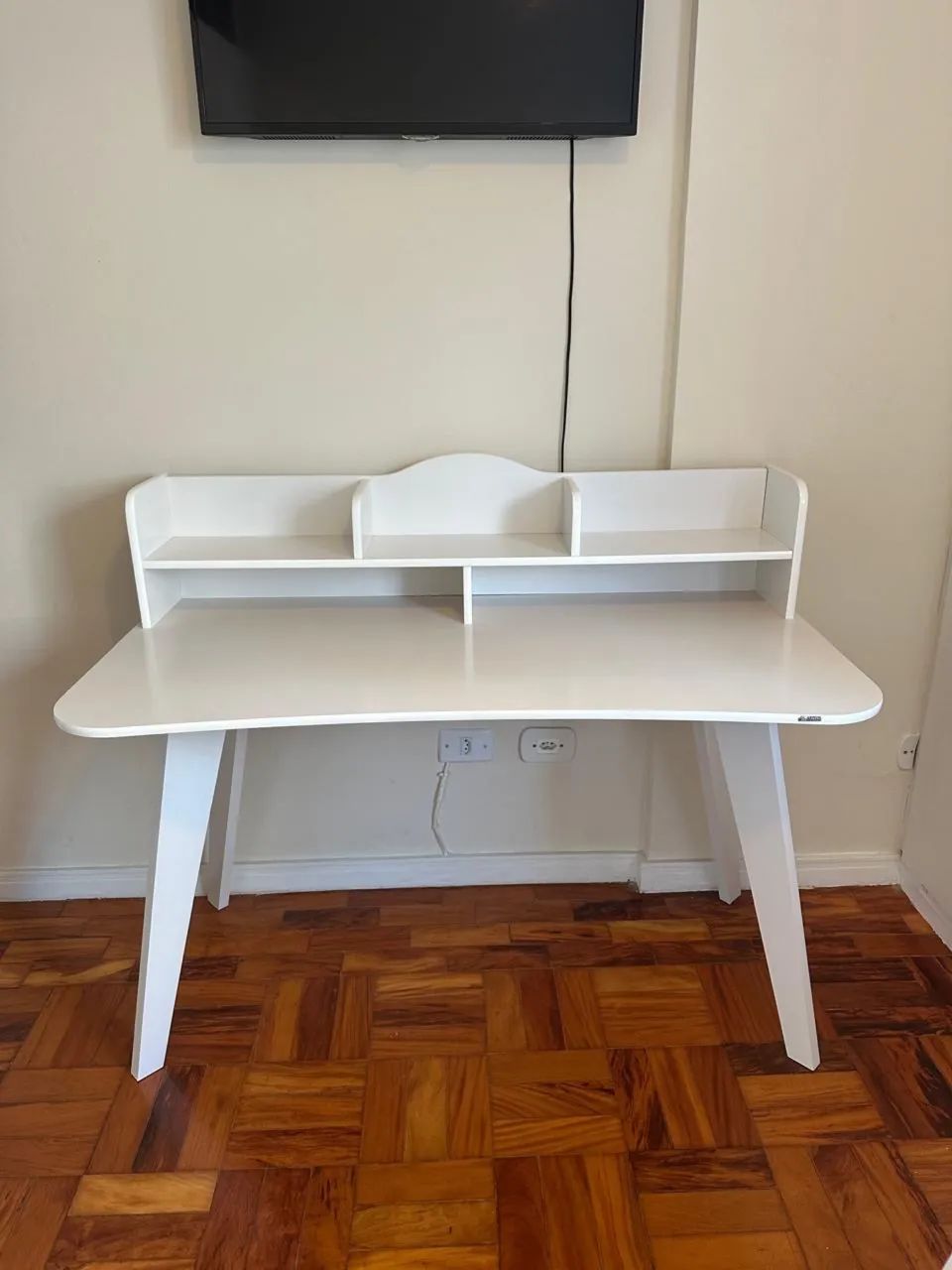 MESA DE ESCRITÓRIO BRANCA - SOFIA ARTELY - Foto 3