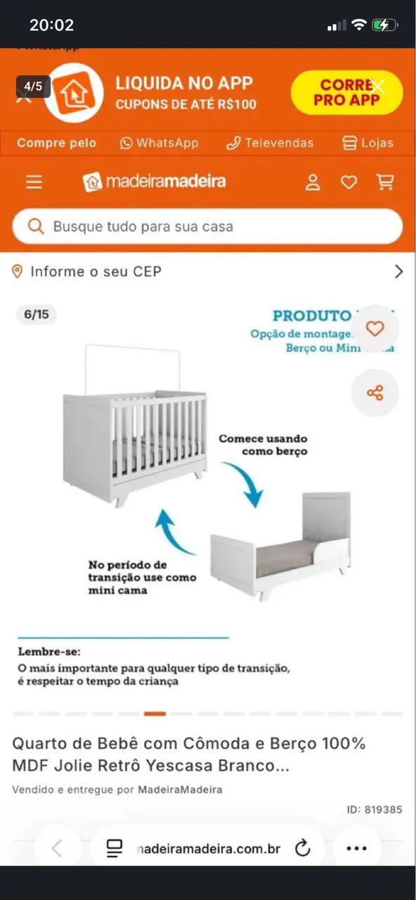 Berço  - Foto 4
