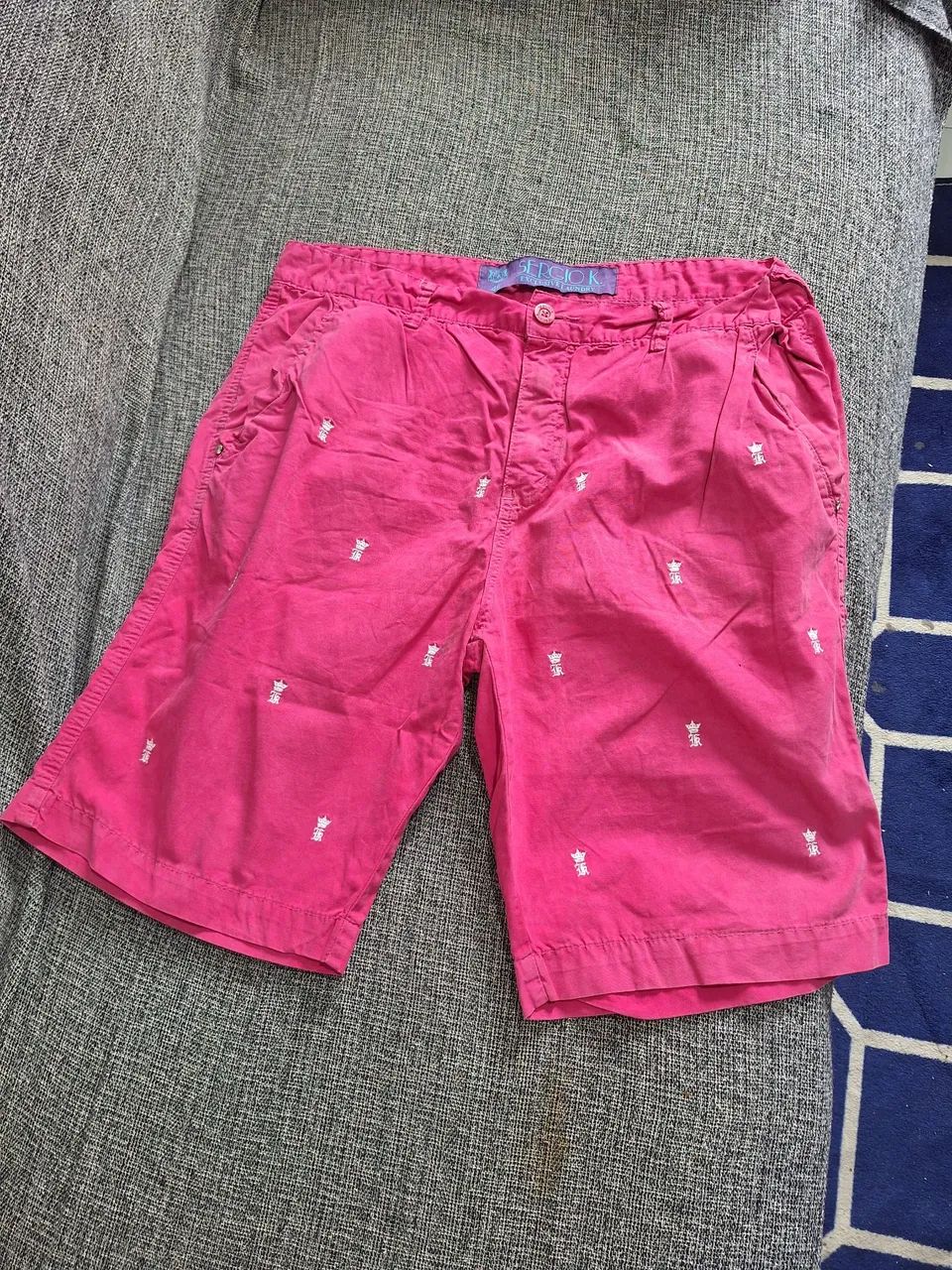 Bermuda jeans masculina 