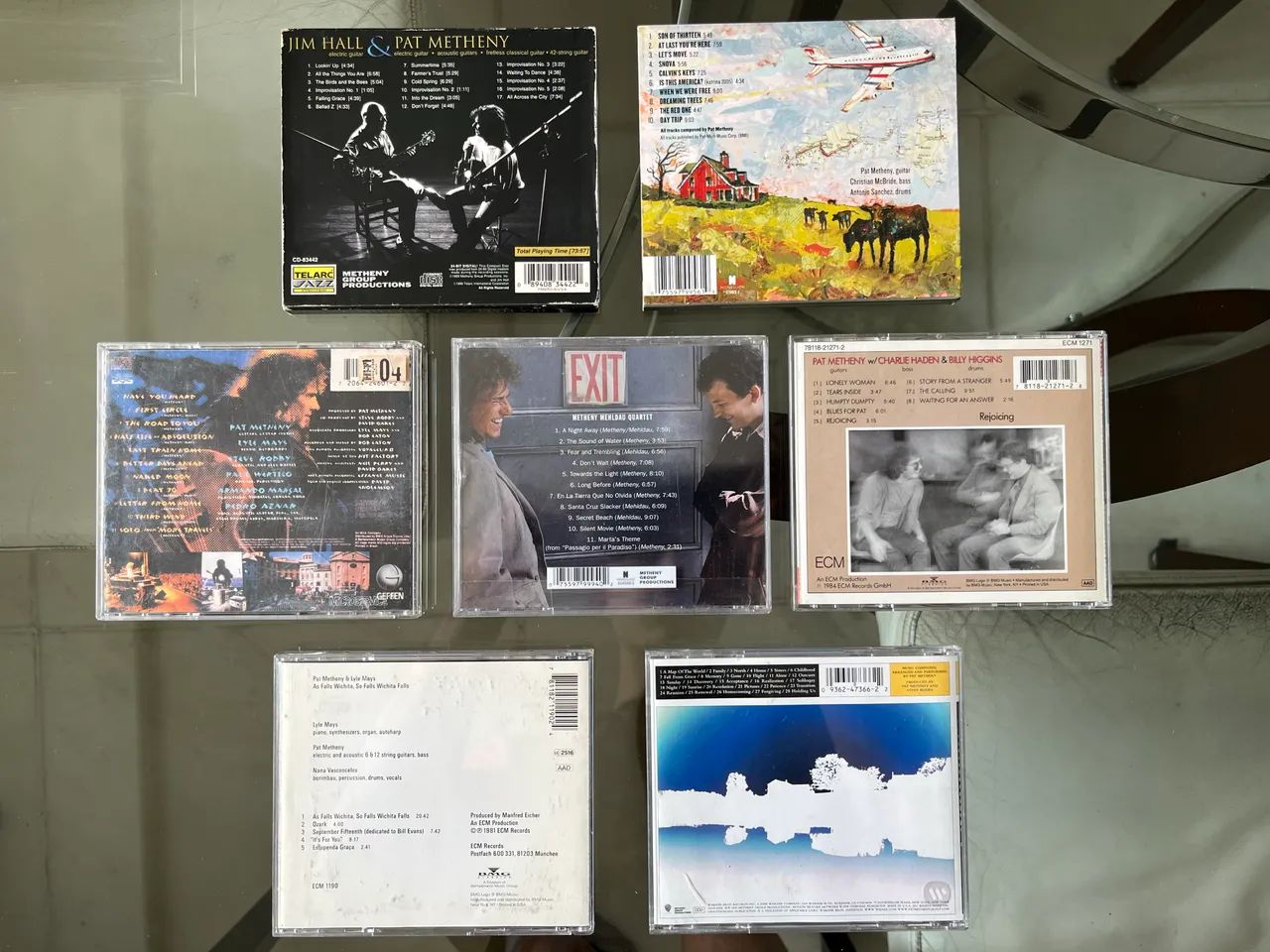 Coleção Pat Metheny 16 CDs - Jazz / Fusion - ECM, Geffen, Warner