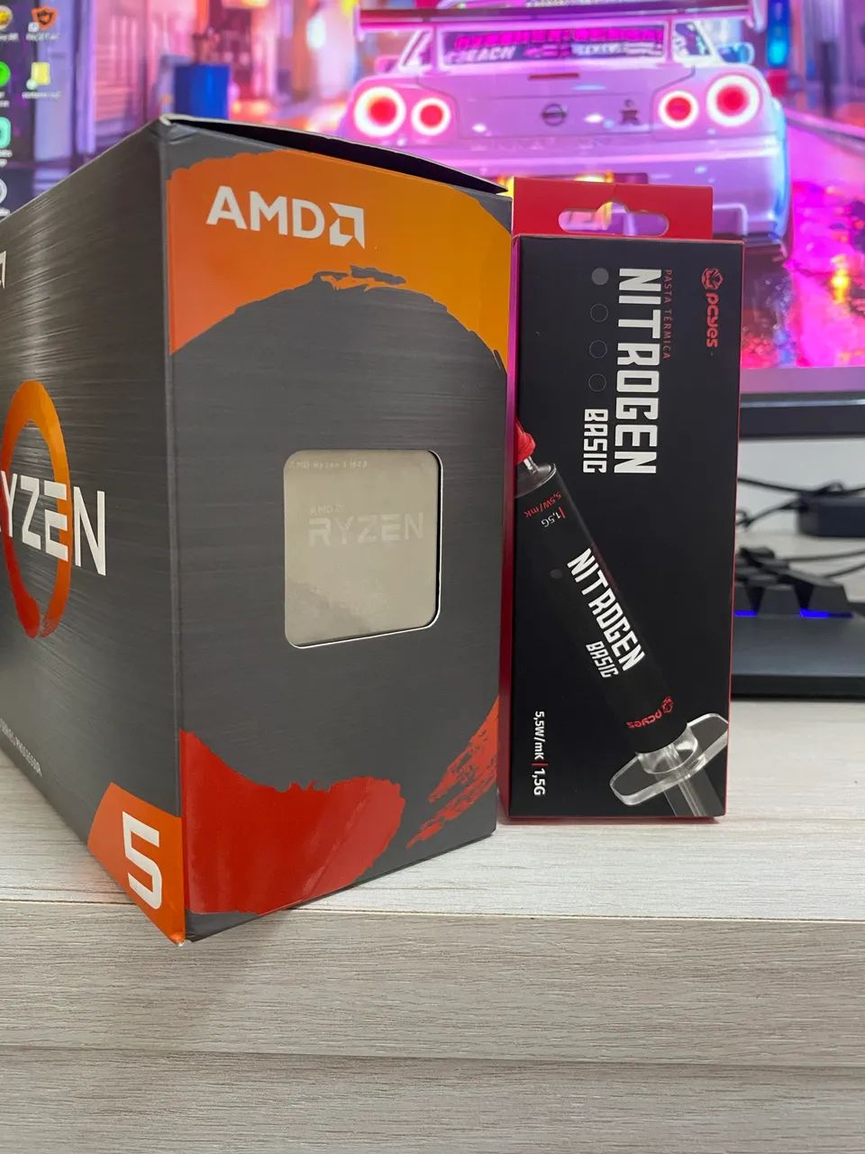 Processador Ryzen 5 1600 + pasta térmica  - Foto 3