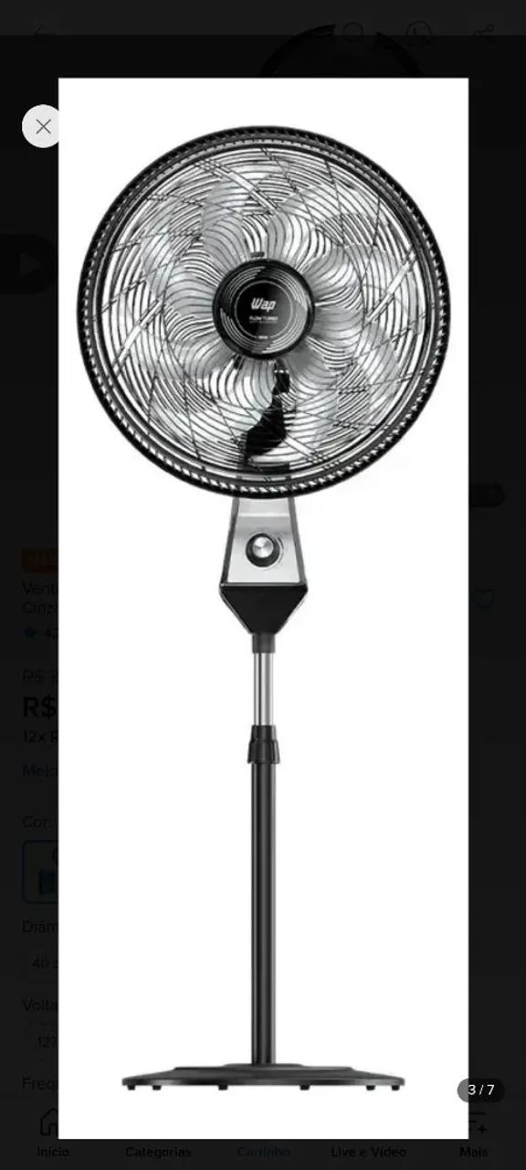 Ventilador potente