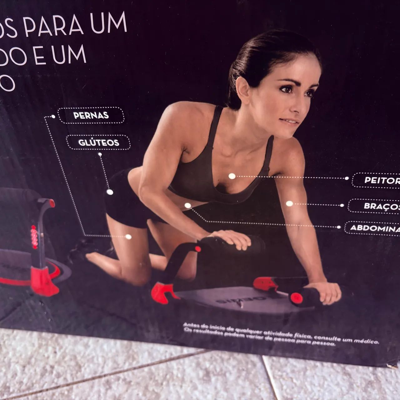 Plataforma Abdominal Dobravel Genis AB Max Com 3 Niveis Intensidade - Foto 5