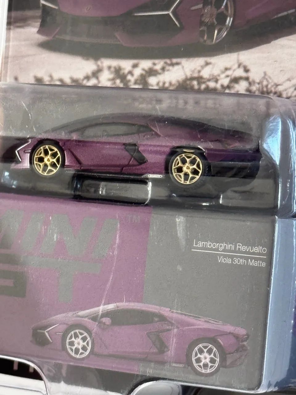 Mini GT 1121: CHASE Lamborghini Revuelto Viola - Foto 3