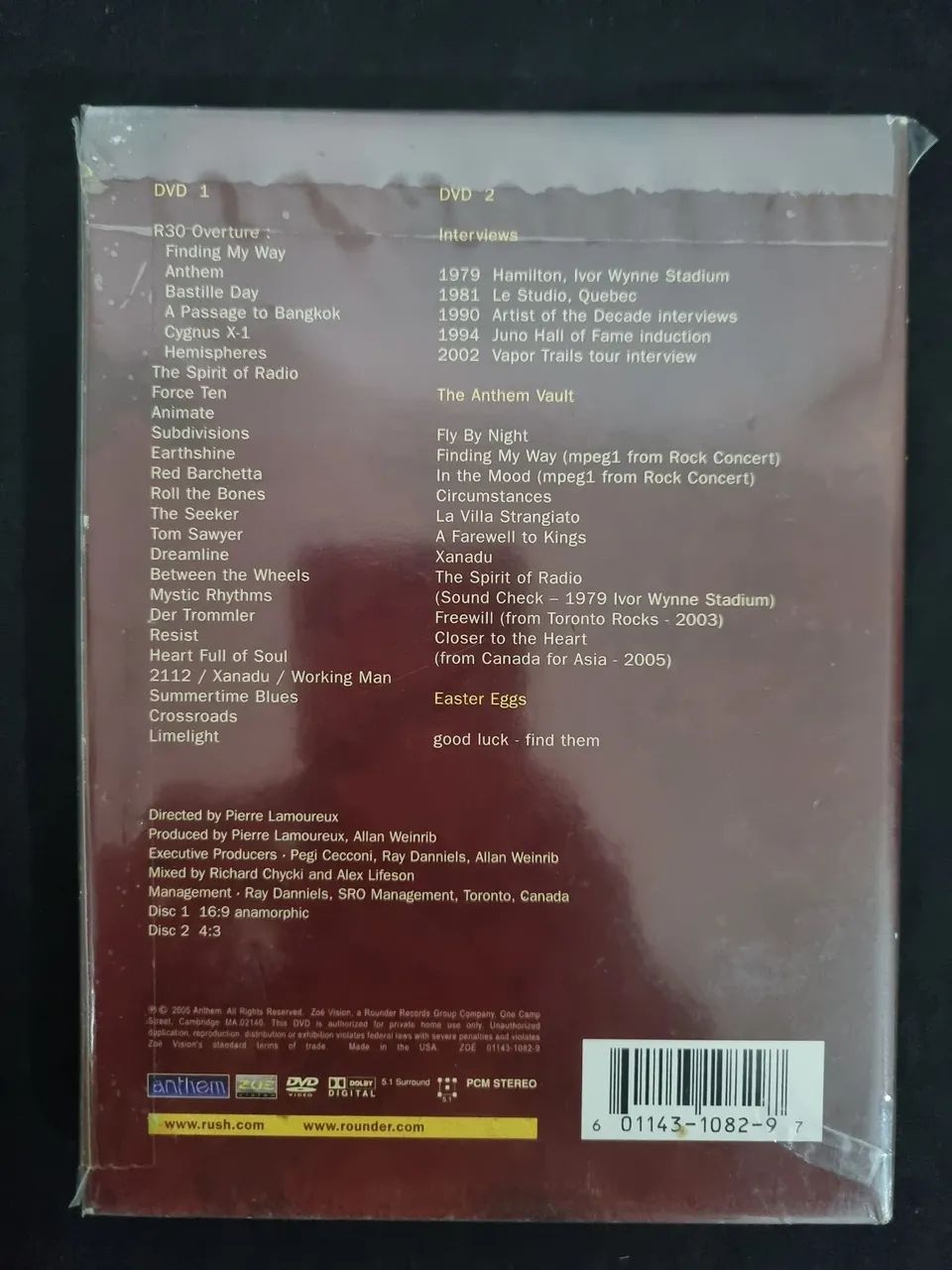 DVD Duplo Rush - R30 - 30th Aniversary - Foto 2