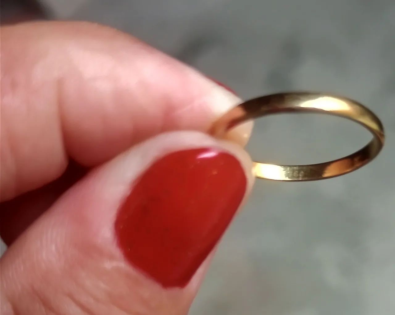 Aliança de ouro 18k Vivara 
