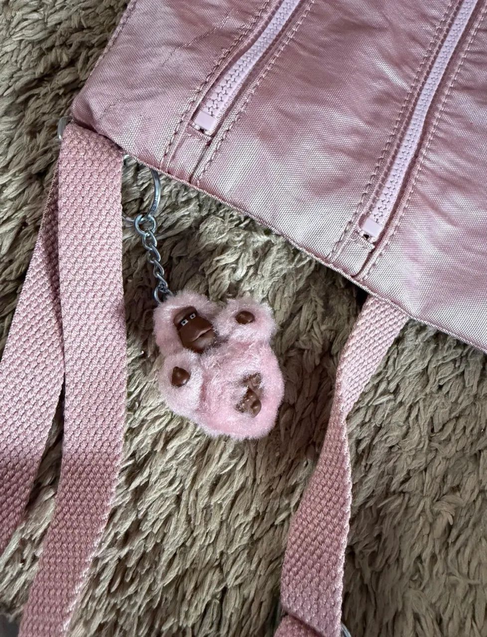 Bolsa kipling original - rosa  - Foto 3